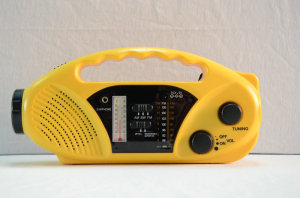 FM88-108kHz Dynamo Mobilephone Charger FM Radio